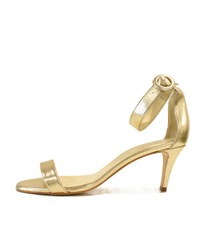 Cinderella Vegan Shoes – Barely There Metallic Gold Sandals