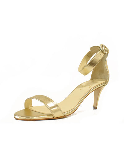 Cinderella Vegan Shoes – Barely There Metallic Gold Sandals