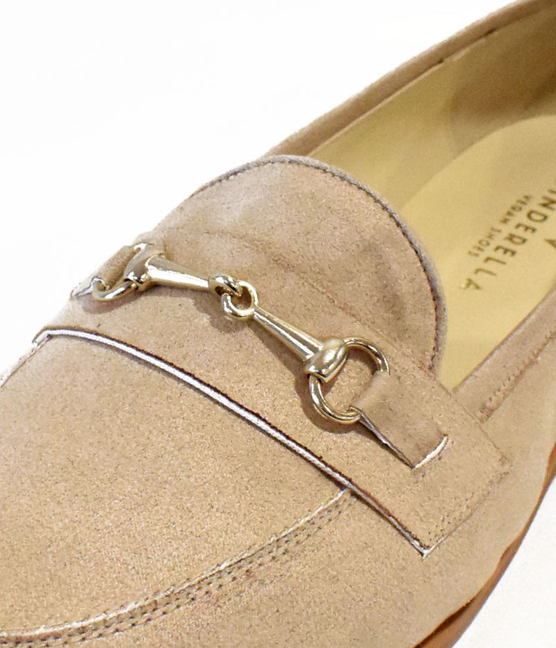 Cinderella Vegan Shoes - Stylish Beige Loafers
