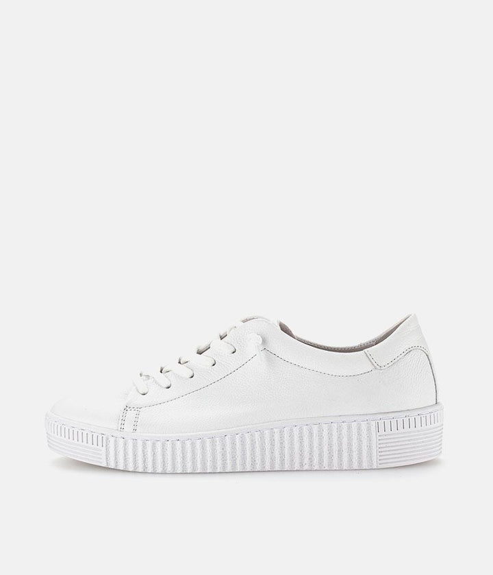 Gabor Casual White Slip On Trainers