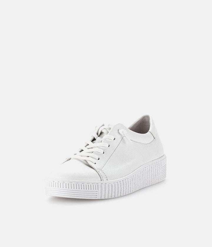Gabor Casual White Slip On Trainers
