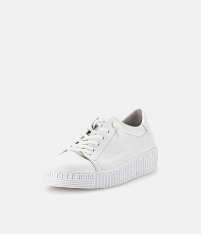 Gabor Casual White Slip On Trainers