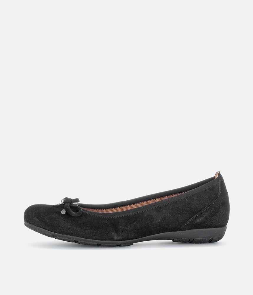 Gabor Plush Suede Ballet Flats