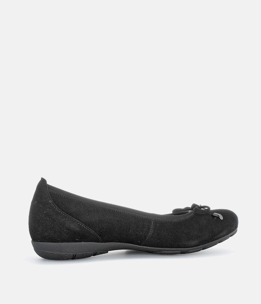 Gabor Plush Suede Ballet Flats