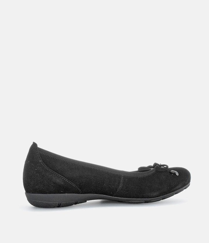Gabor Plush Suede Ballet Flats