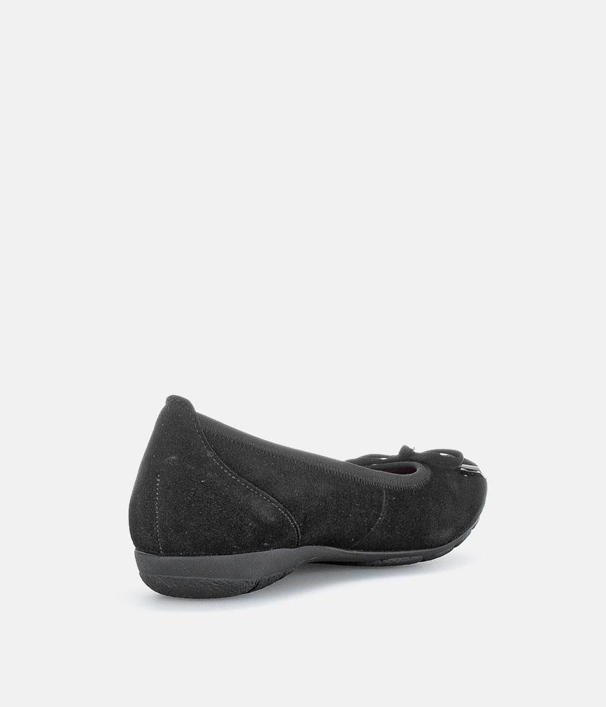Gabor Plush Suede Ballet Flats