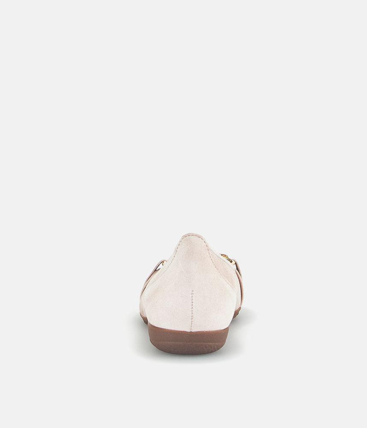 Gabor Stylish Antique Rose Suede Ballet Flats