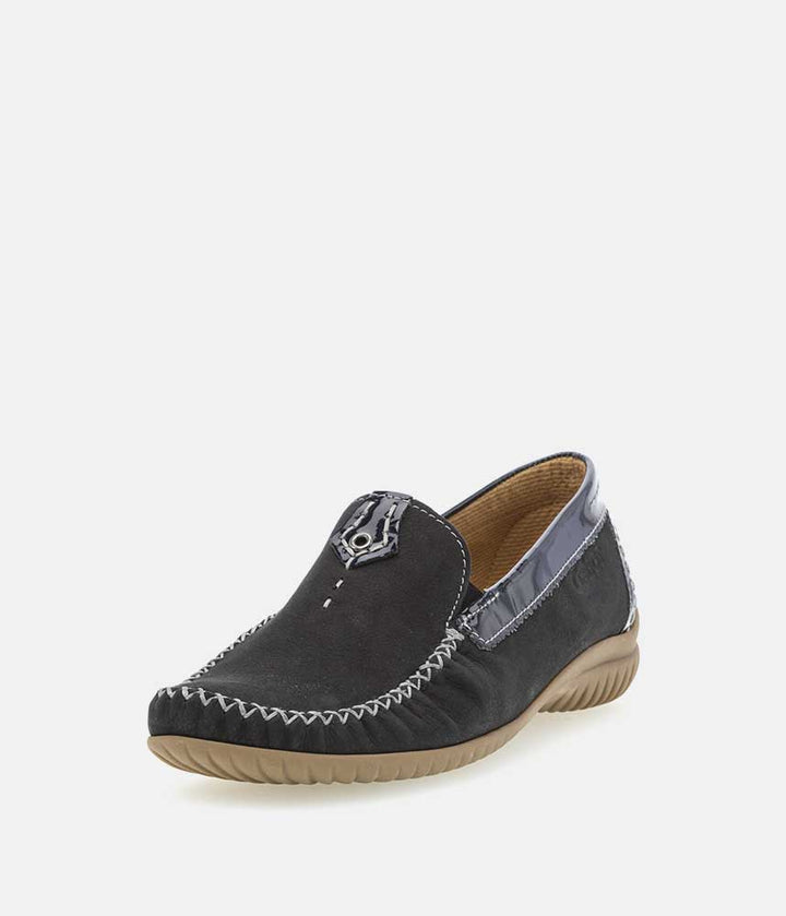 Gabor Soft Navy Sporty Mocassin