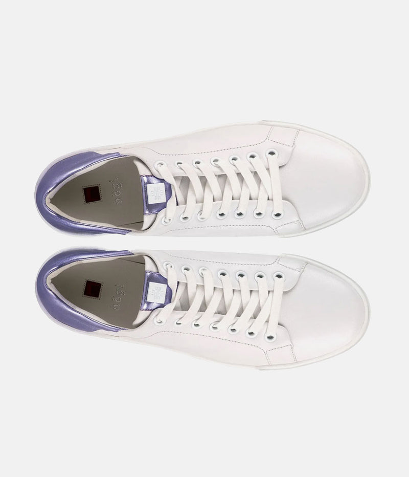 Hogl Super Stylish White/Lavender Trainers