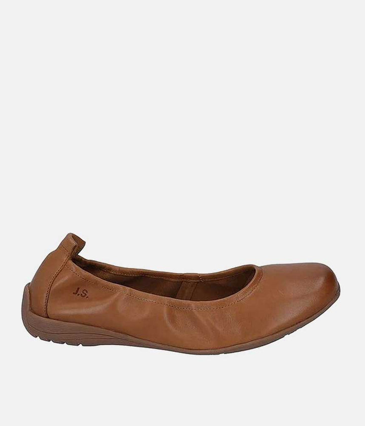 Josef Seibel Versatile Cognac Ballet Flats