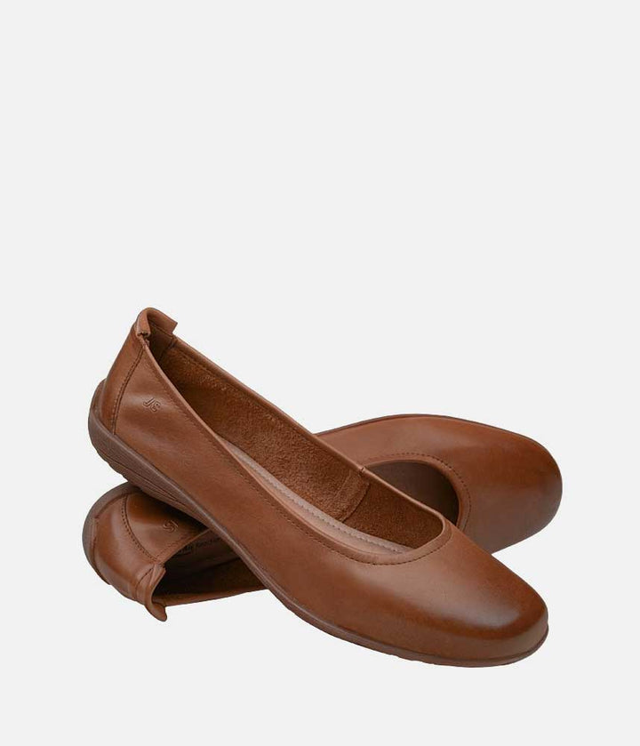 Josef Seibel Versatile Cognac Ballet Flats