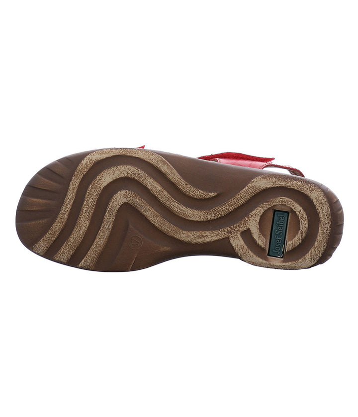 Josef Seibel Red Combi Ladies Sandals