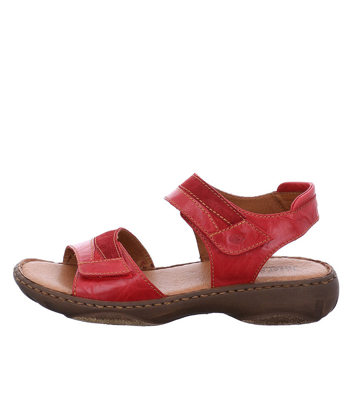 Josef Seibel Red Combi Ladies Sandals
