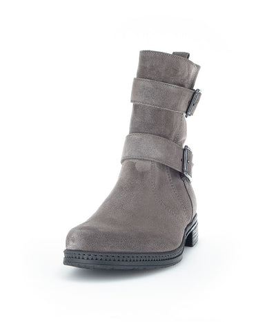 Gabor Pepper Grey Suede Ankle Boots