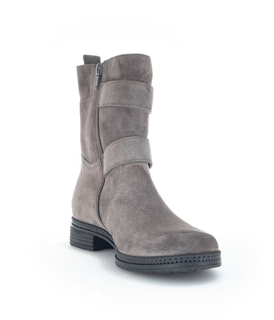 Gabor Pepper Grey Suede Ankle Boots