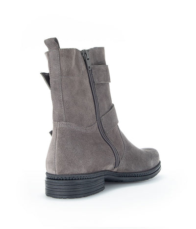 Gabor Pepper Grey Suede Ankle Boots