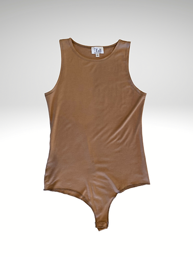 Sleeveless Crewneck Bodysuit