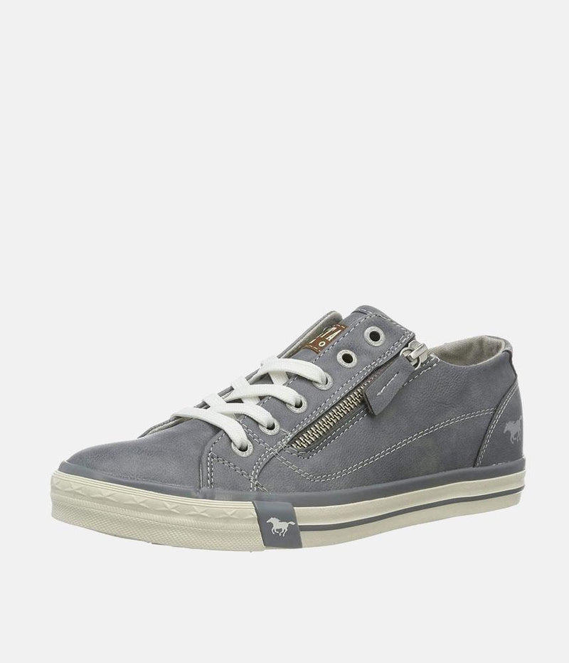 Fashionable Grey Mustang Trainer