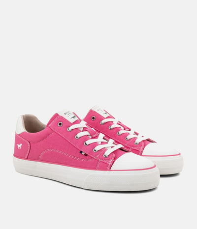 Mustang Sporty Hot Pink Low Top Trainer