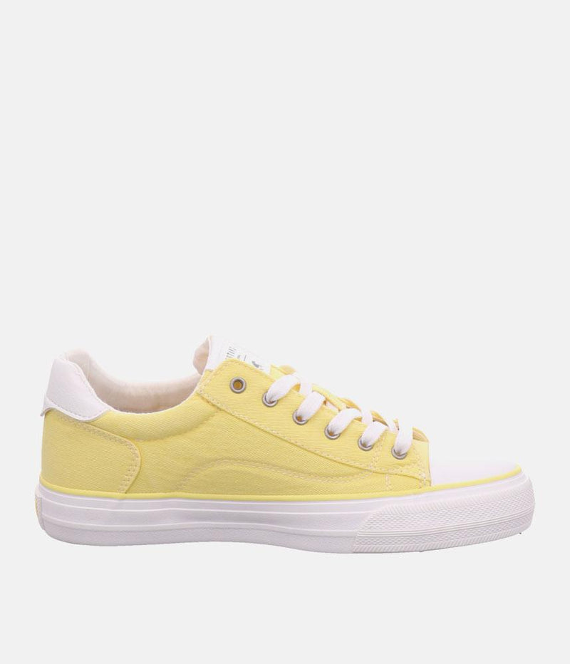 Mustang Sporty Yellow Low Top Trainer