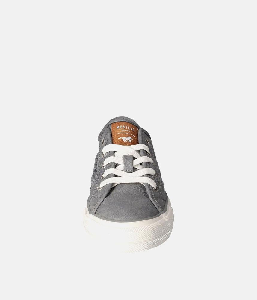 Mustang Fashionable Grey Lace Sneaker