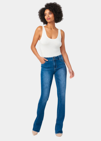 Tall Kellie Mid Rise Bootcut Jeans