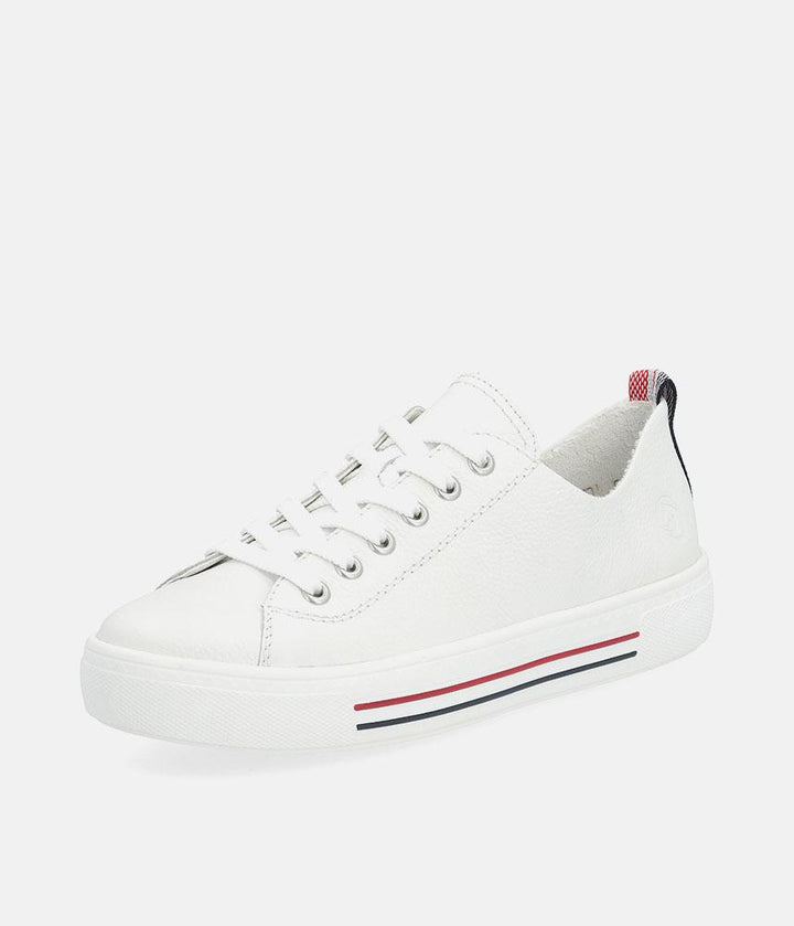 Remonte Fashionable White Lace Up Shoes