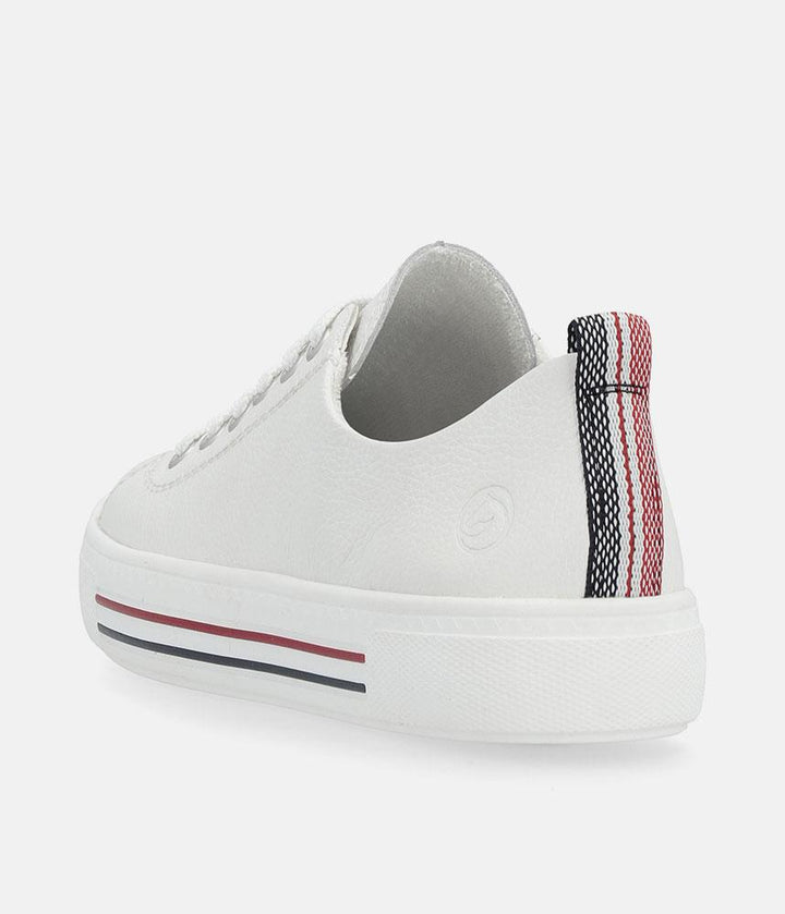 Remonte Fashionable White Lace Up Shoes