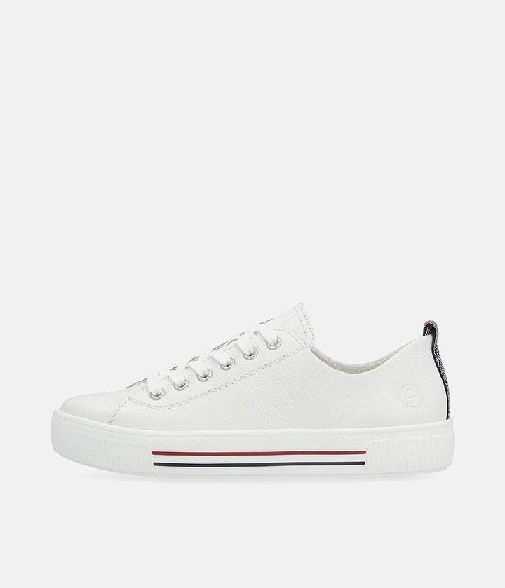 Remonte Fashionable White Lace Up Shoes