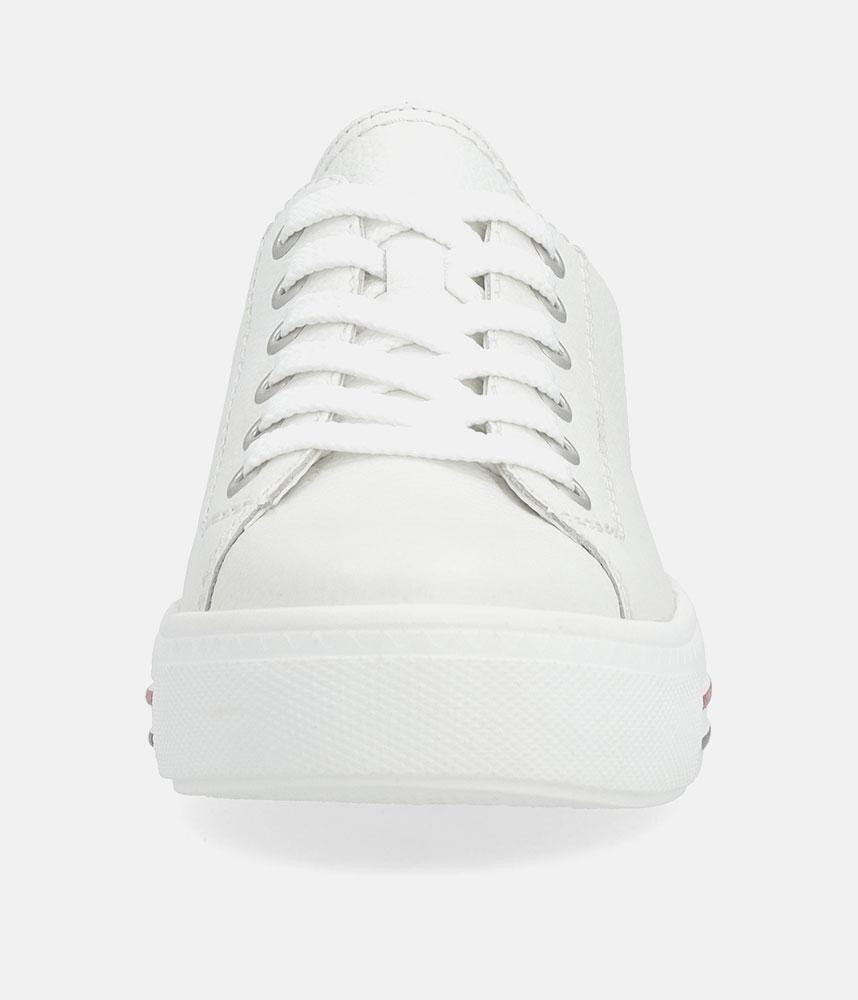 Remonte Fashionable White Lace Up Shoes