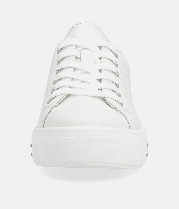 Remonte Fashionable White Lace Up Shoes