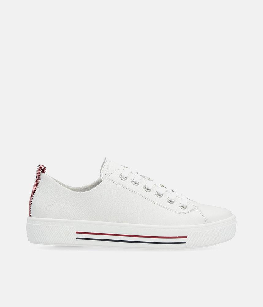 Remonte Fashionable White Lace Up Shoes
