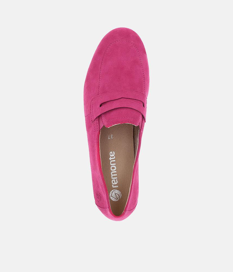 Remonte Pretty Pink Slip On Shoe