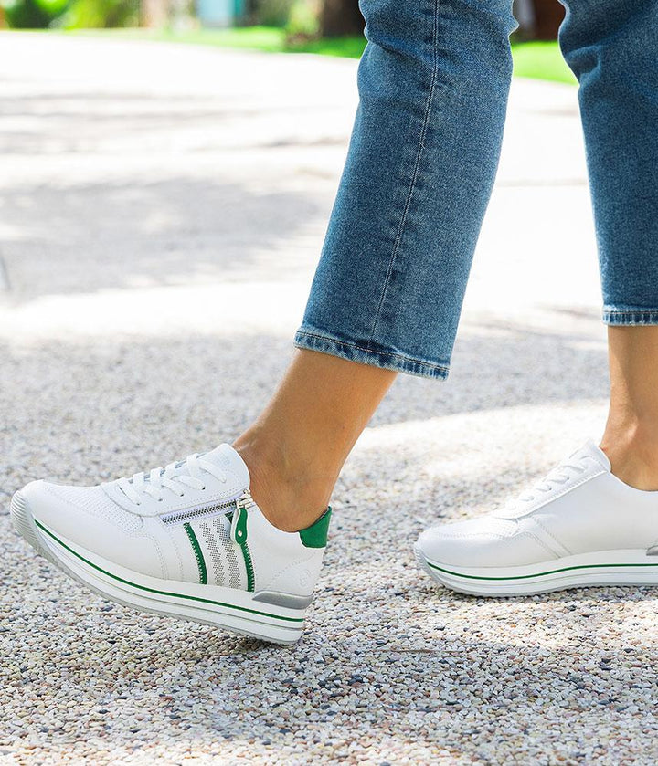 Remonte Sporty Luxe Green/White Sneakers