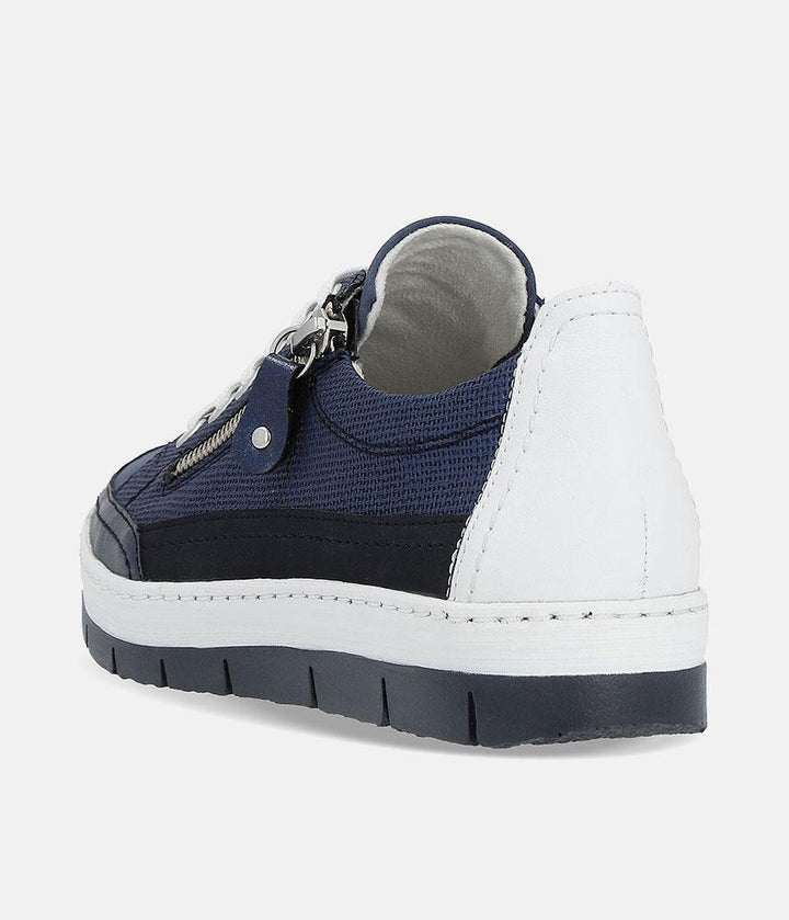 Remonte Stylish Navy Lace up Trainers