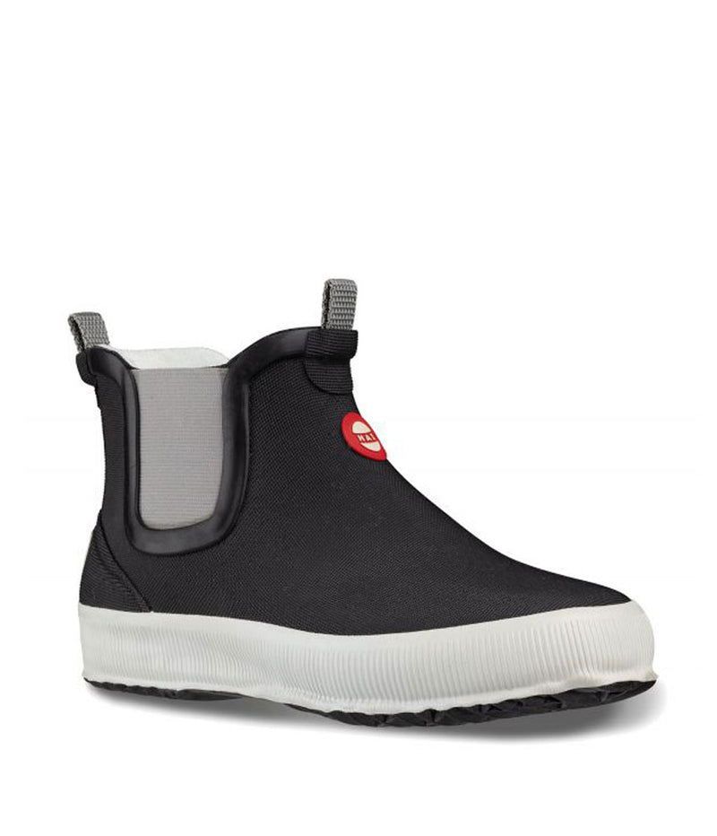 Stylish HAI LOW Black Winter Rubber Boots