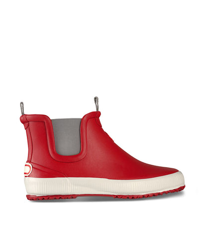 Stylish HAI LOW Dark Red Rubber Boots