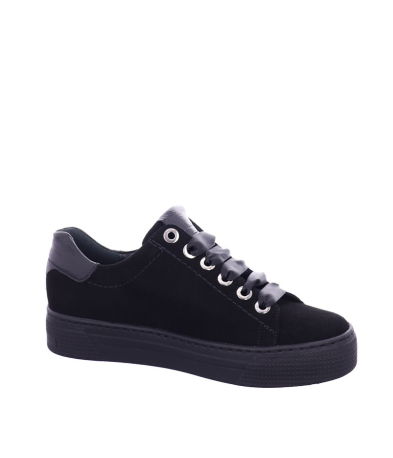 Semler Stylish Black Suede Sneaker