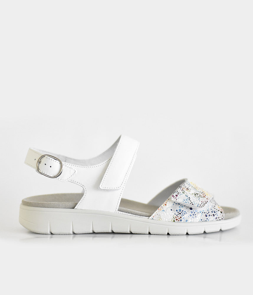 Semler Metallic Floral Sporty Sandal â Tall Size