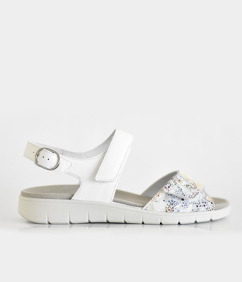 Semler Metallic Floral Sporty Sandal