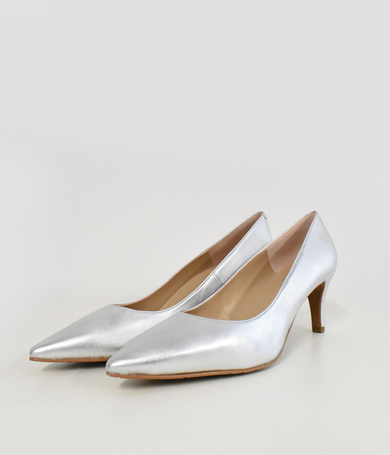 Cinderella Shoes Fabulous Metallic Silver Heels