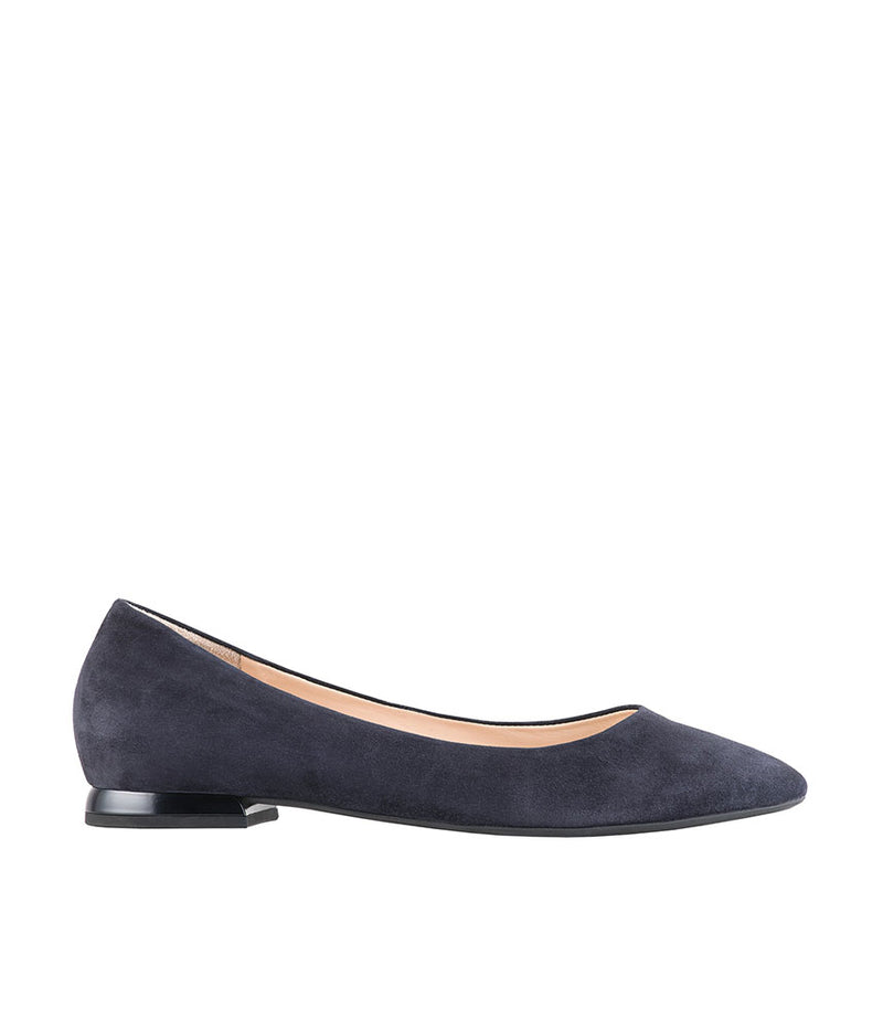 Hogl Timeless Ocean Suede Ballerina