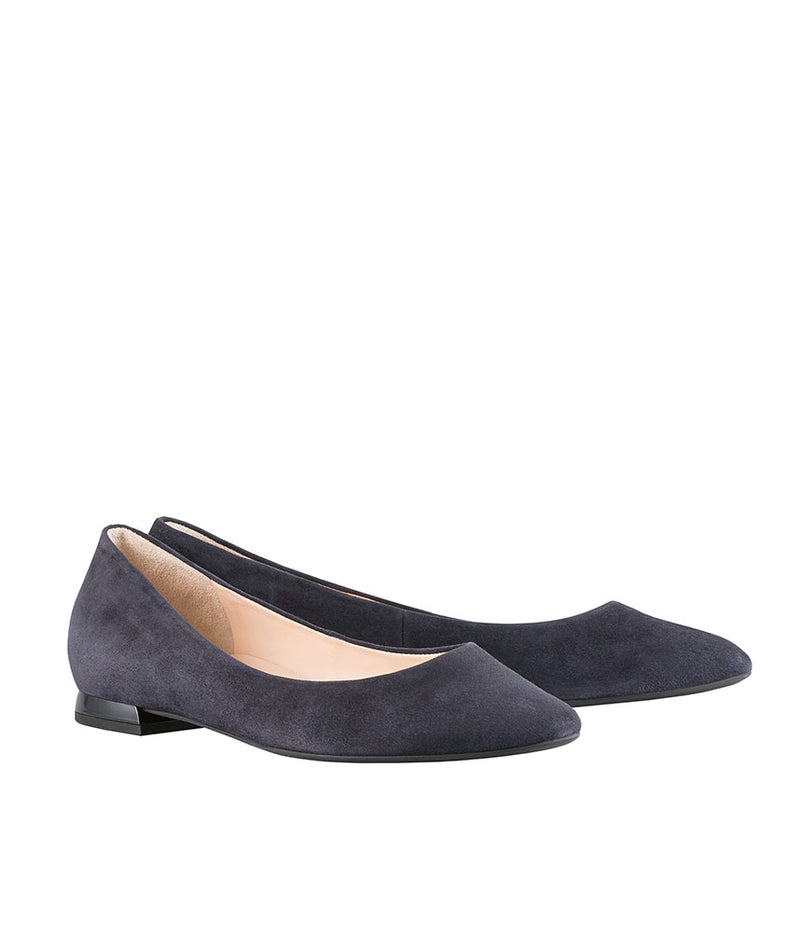 Hogl Timeless Ocean Suede Ballerina