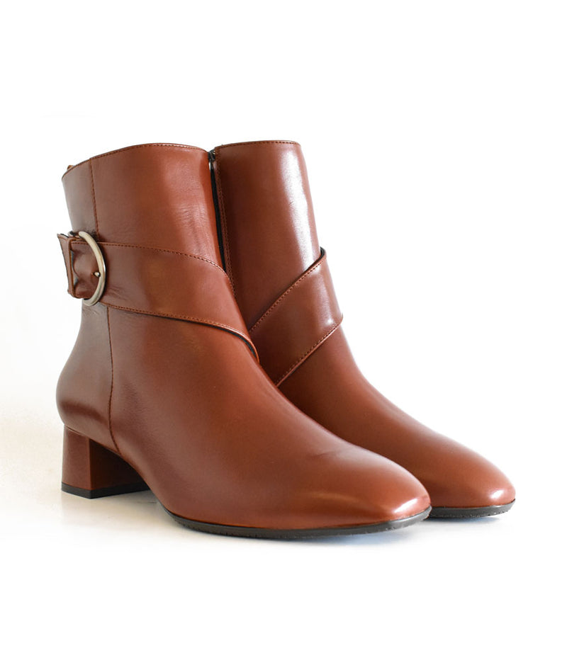 Super Stylish Cognac Ankle Boots