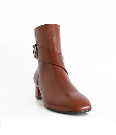 Super Stylish Cognac Ankle Boots