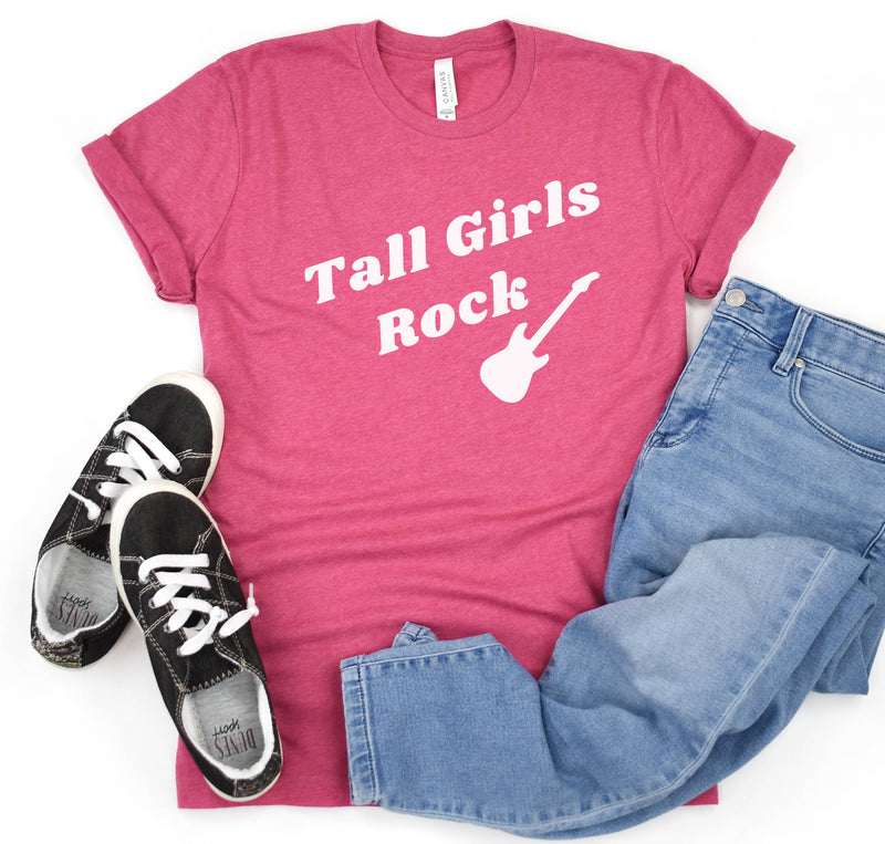 TALL GIRLS ROCK T-SHIRT (FINAL SALE)