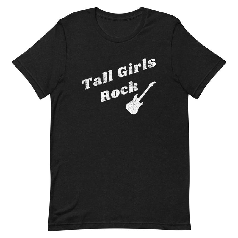 TALL GIRLS ROCK T-SHIRT (DISTRESSED)