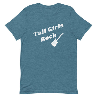 TALL GIRLS ROCK T-SHIRT (DISTRESSED)