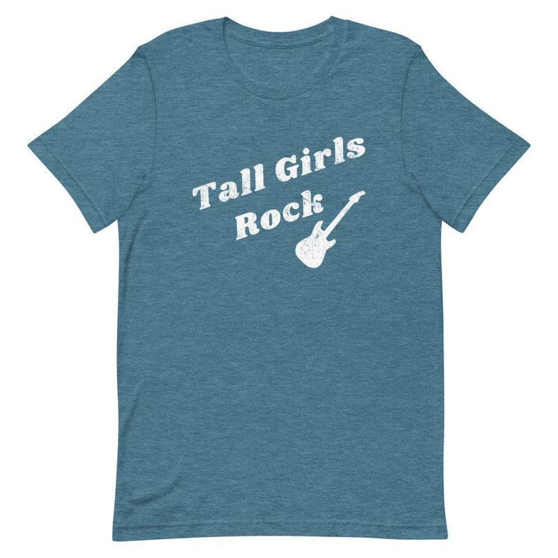 TALL GIRLS ROCK T-SHIRT (DISTRESSED)