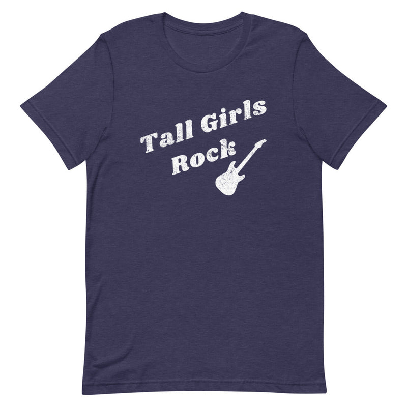 TALL GIRLS ROCK T-SHIRT (DISTRESSED) (FINAL SALE)